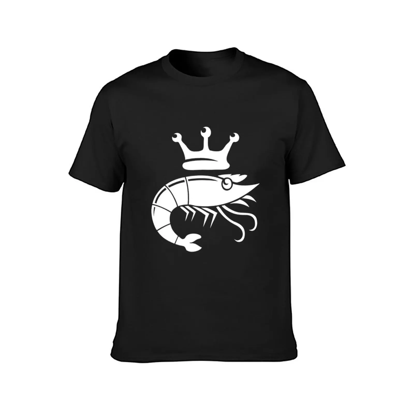 King Prawn - Crimson T-Shirt boys whites Short sleeve tee quick drying oversized Short sleeve tee men