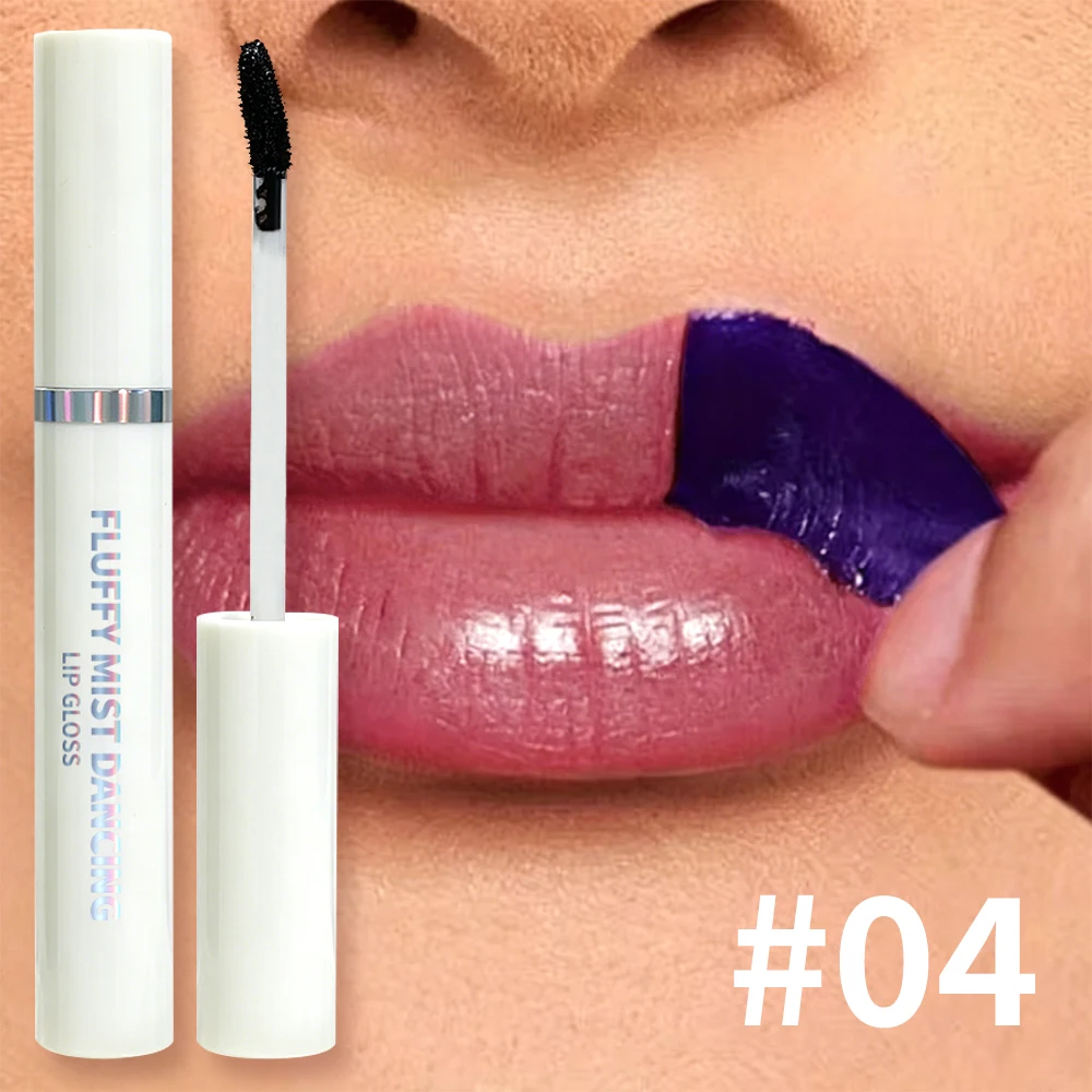 JUJU DREAM Peel Off Lip Stain Long Lasting Fluffy Mist Dancing Lip Gloss Waterproof Tattoo Tint