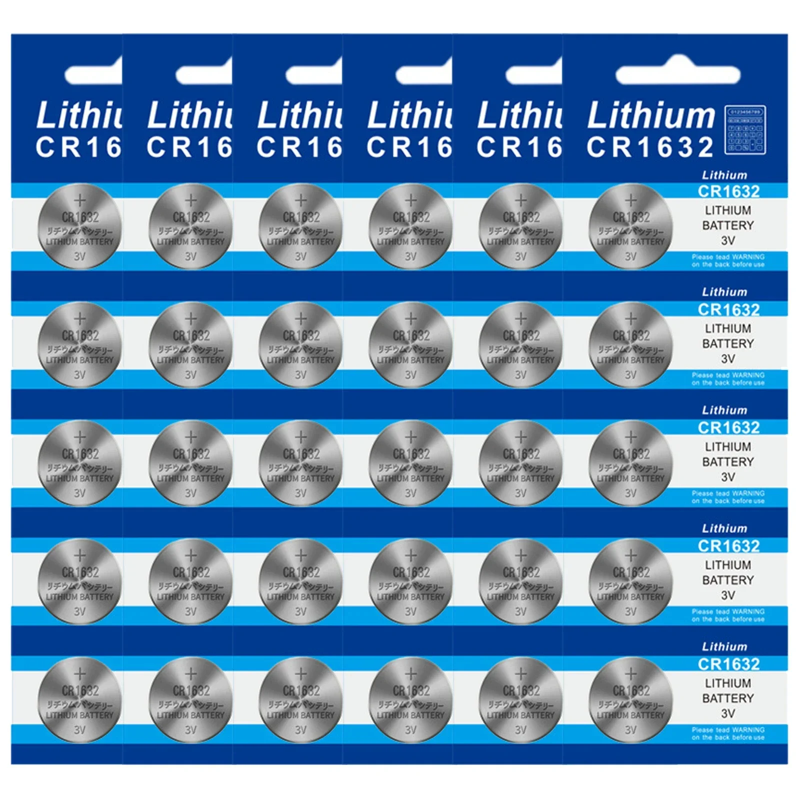 5-50pcs CR1632 CR 1632 ECR1632 DL1632 Button Batteries Cell Coin 3V Lithium Battery for Watch Electronic Toys Car Remote Key New