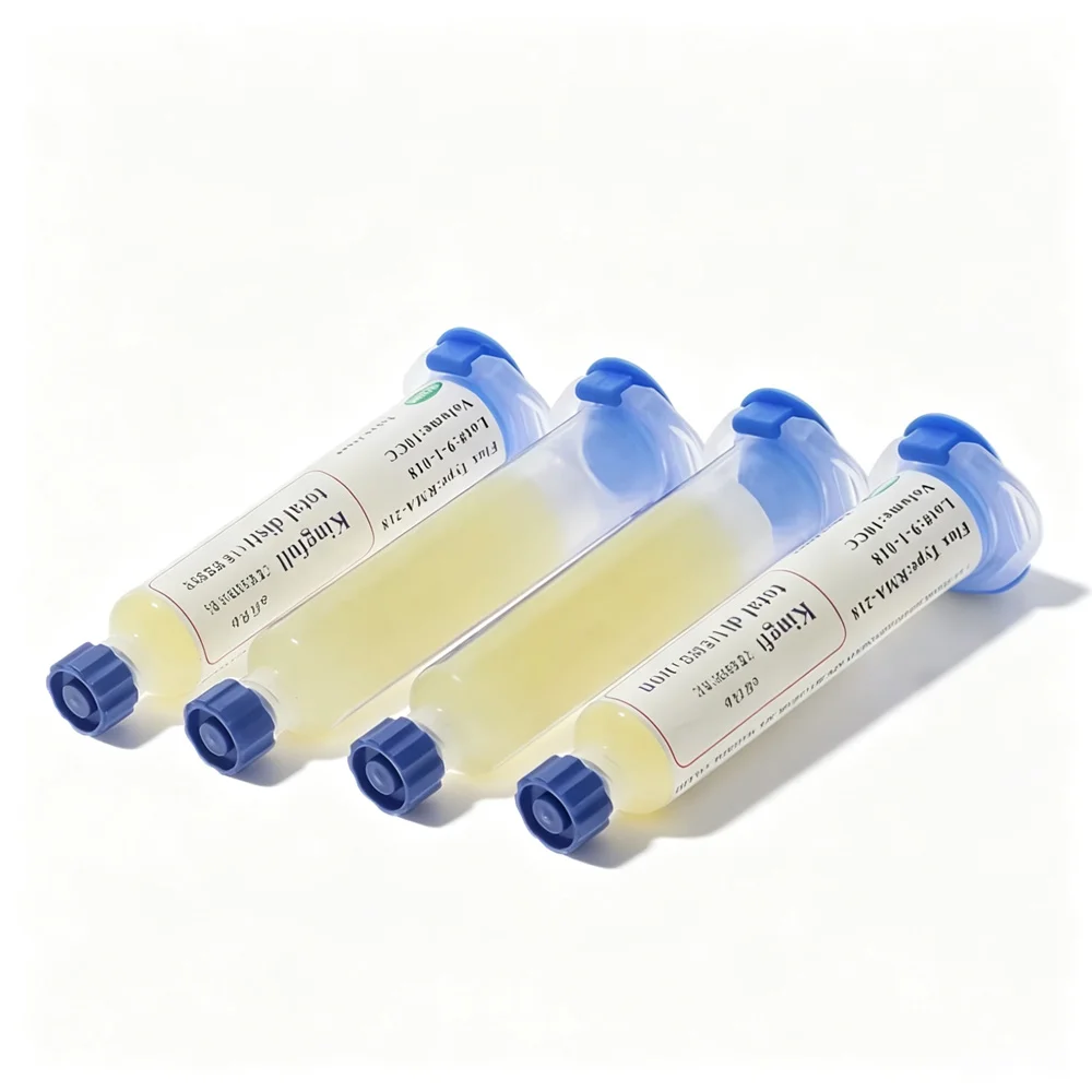 Kingbo RMA-218 Lead-Free Soldering Flux Paste No-Clean Welding Flux for SMD BGA PCB Repair Projects