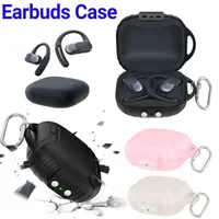 Shockproof Silicone Charging Case Cover for Shokz OpenFit Air T511 Wireless Earbuds Anti-Scratch Protection