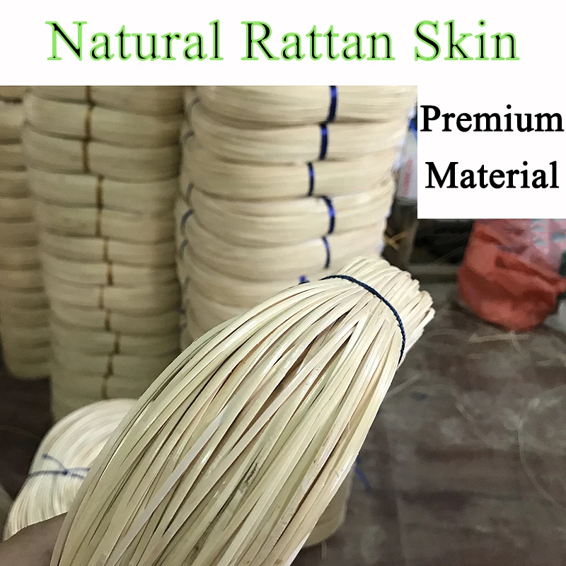 500g Premium Sand Silk Indonesian Natural Fine Rattan Skin Rattan Rattan Mat Material Furniture Chair Basket Armrest Repair Tool