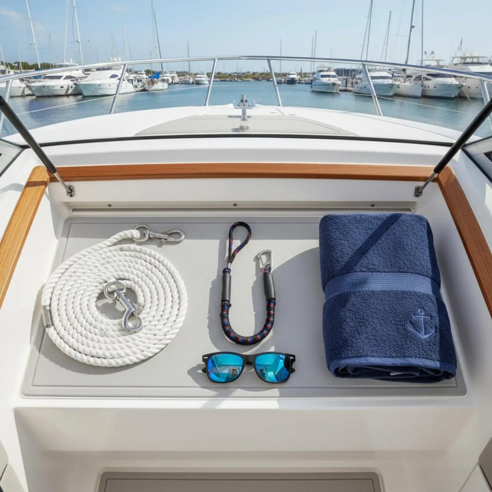 

Bungee Dock Line Shock Absorbing Elastic Docking Rope Boat Bungee Cord Easy to Use Boating Accessory Resistant