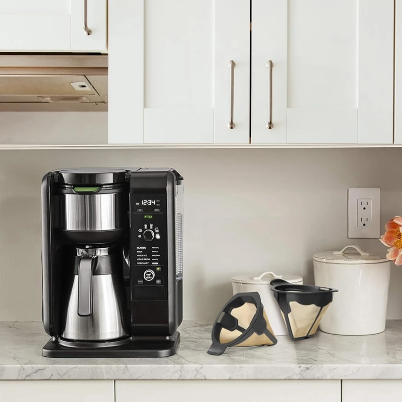 Cesta de filtro de café cm300, substituição de cafeteira para cafeteira ninja cm300 cm305 cm360 cm371 cm400 cp300 cp301 cp307