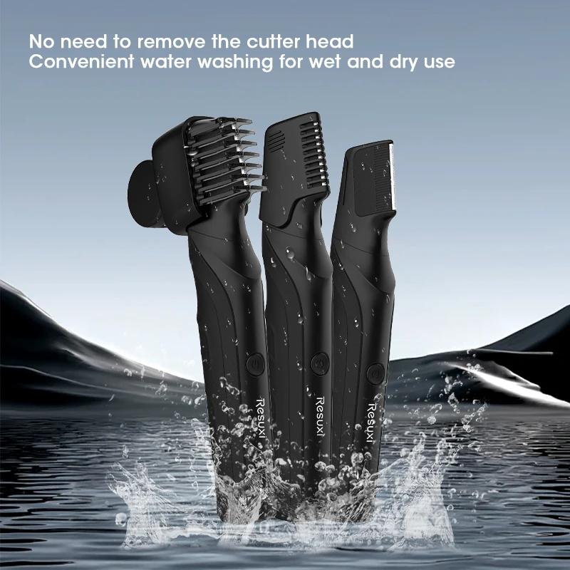 Men's Shaver Body Hair Trimmer Multifunctional Hair Clipper Razor Set Full Body Washable Home Appliance Women's Epilators Man