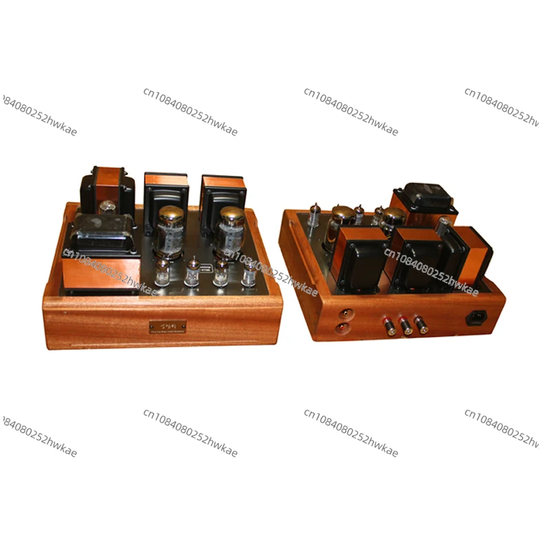 50W×2 Manual Scaffolding Class A Push-pull KT88 High Power Small Amp Machine Split Post-amplifier, Distortion: 1%