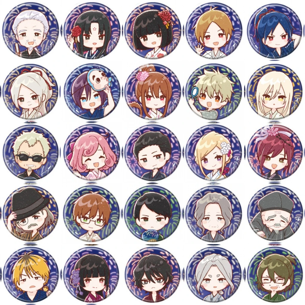 58mm Anime Noragami‌ Yaboku‌ Iki Hiyori Yukine Bishamon Cosplay COSTUME Badge Pin SPTE Tinplate Brooch﻿ Prop Xmas Gilf