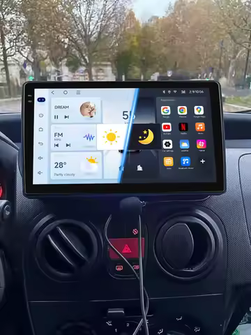 For Fiat Fiorino Qubo Citroen Nemo Peugeot Bipper 2008 - 2017 Wireless CarPlay for Apple Android Auto Radio Multimedia Stereo