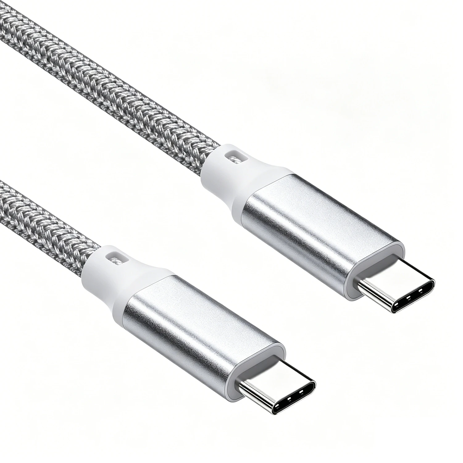 USB C to USB C Cable 6ft - 60W Fast Charging & 480Mbps Data Sync, Braided Type C Charger Cord for iPhone 15/16/17 Pro Max, Samsung Galaxy S25/S24, iPad Pro, MacBook, Pixel, Switch (C180 Series)