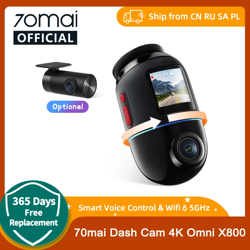 70Mai Dash Cam 4K O… - image