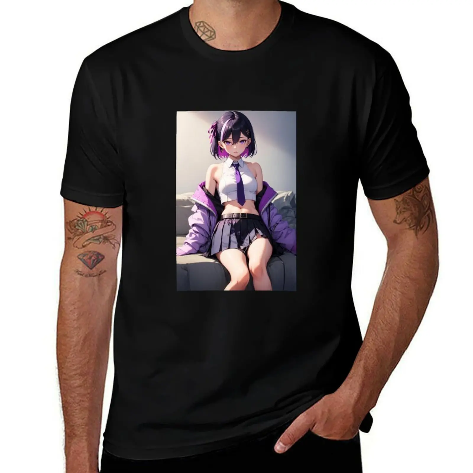 

Syuen - Nikke Fanart T-Shirt sports fans plus sizes Short sleeve tee custom t shirt shirts men