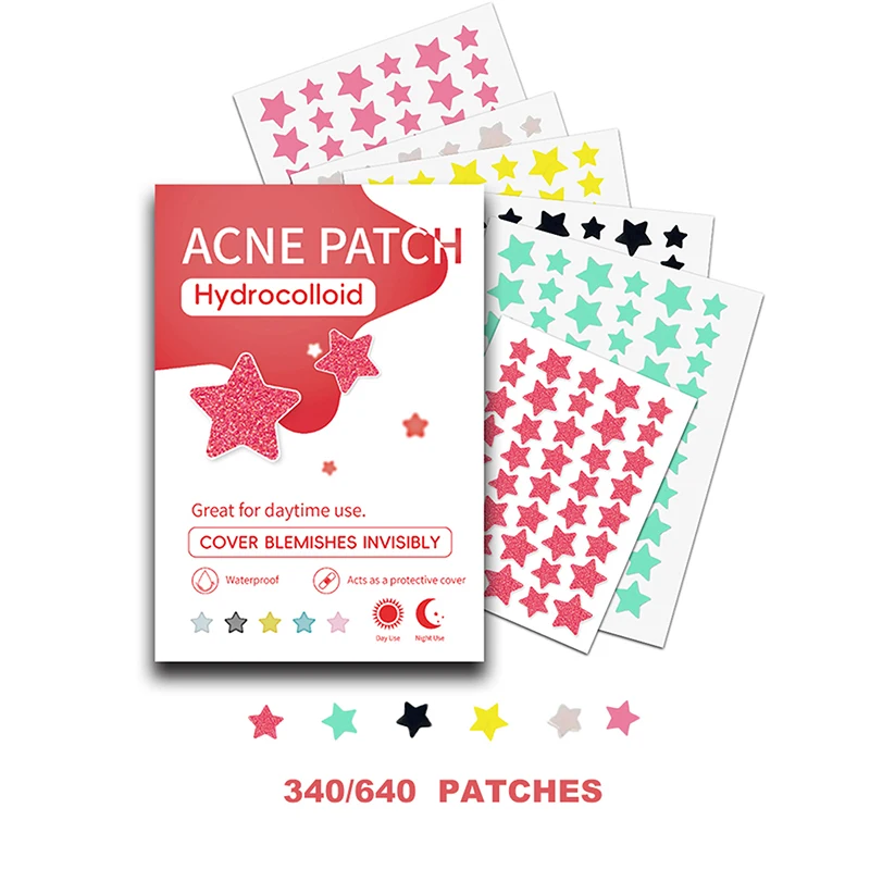 Acne Puistje Patch Sticker Waterdicht Acne Behandeling Puistje Remover Tool Gezichtsmasker Huidverzorging Verborgen Puistje