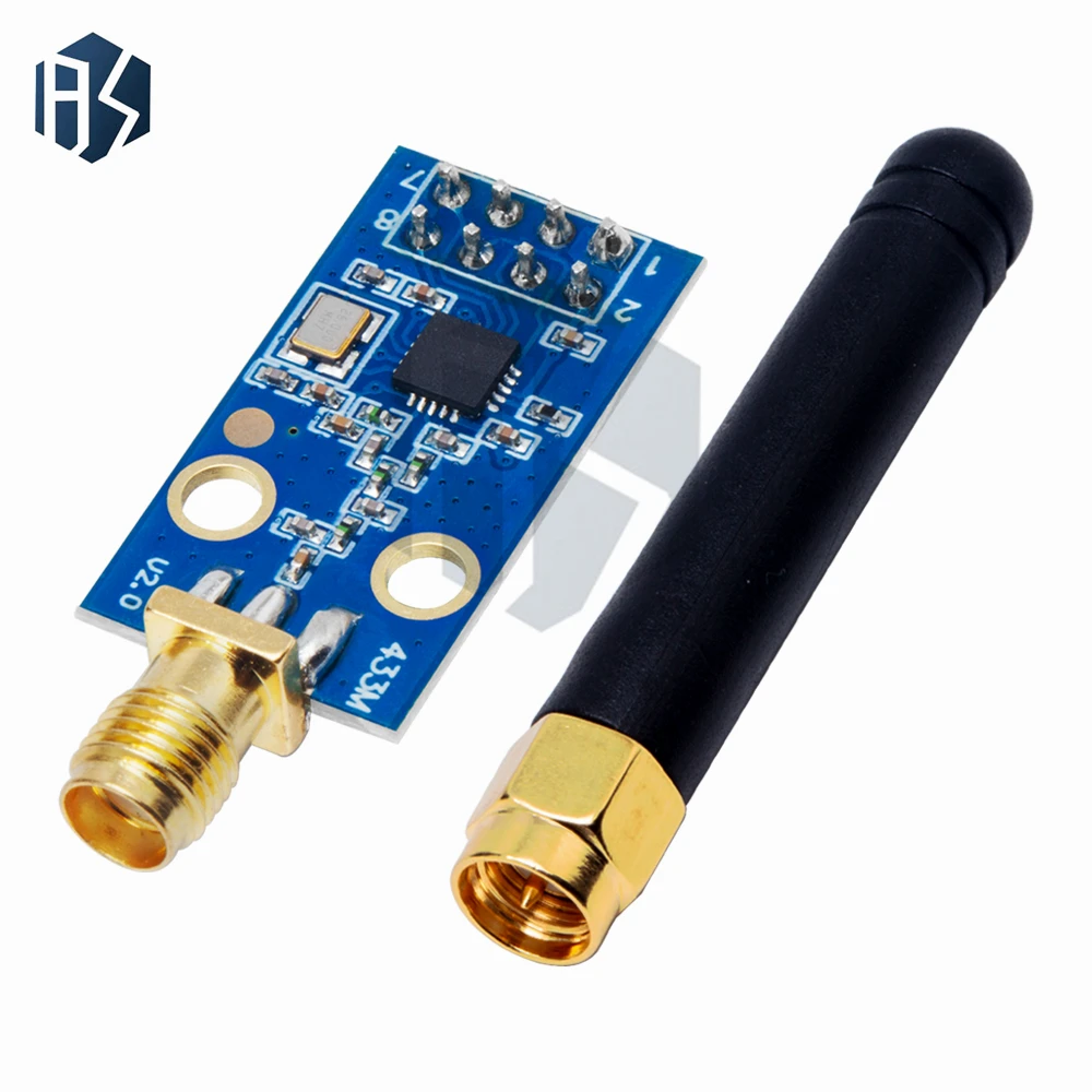 Modulo wireless CC1101 con modulo ricetrasmettitore wireless antenna SMA per Arduino 315/433/868/915MHZ