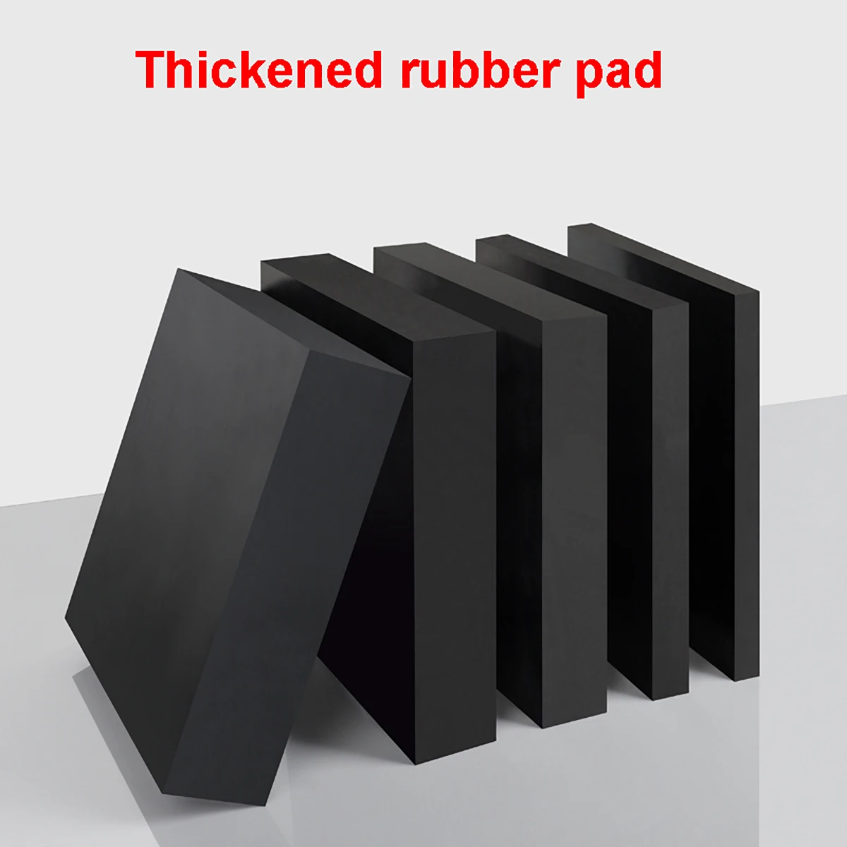 Rubber Pad Mechanical Anti Slip Cushion Pad Mold Height Increasing Pad Solid Rubber Plate Thickened