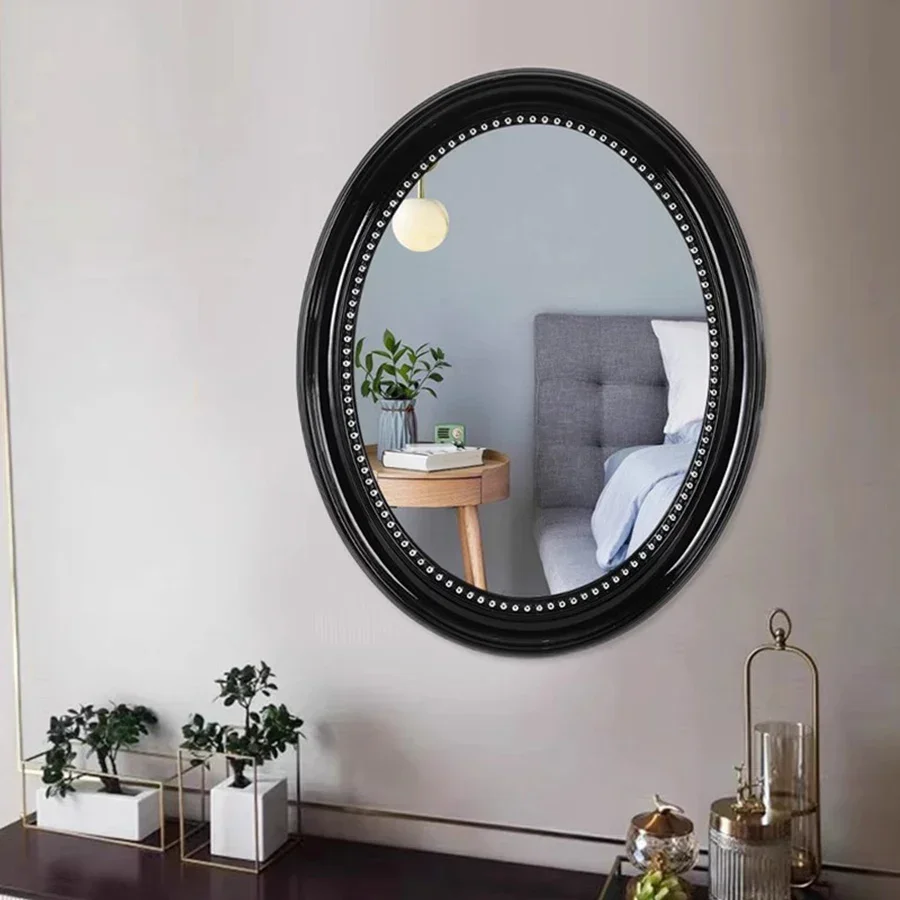 Cosmetics Shower Mirror Anti Hotel Rectangle Office Living Room Metal Frame Hanging Nordic Mirror Show Specchio Decoracao Quarto