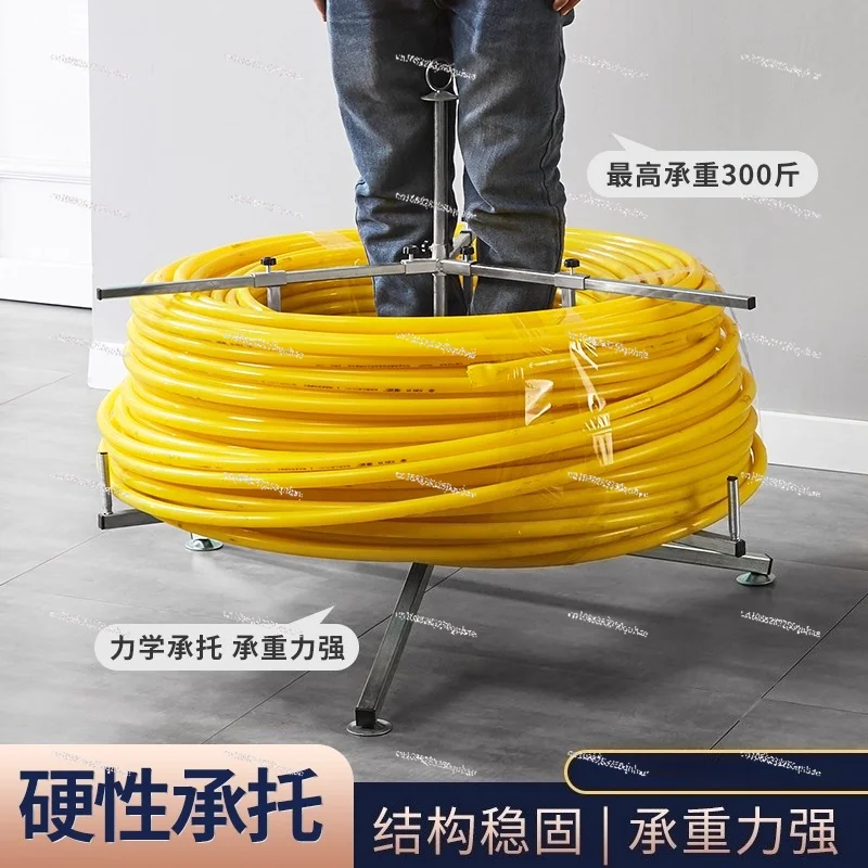 التخميد نوع تحمل أنابيب التدفئة تحت البلاط الإصدار الأنابيب الحرارية الأرضية الإصدار رف كابل الأنابيب الإصدار أداة تعزيز سميكة #2