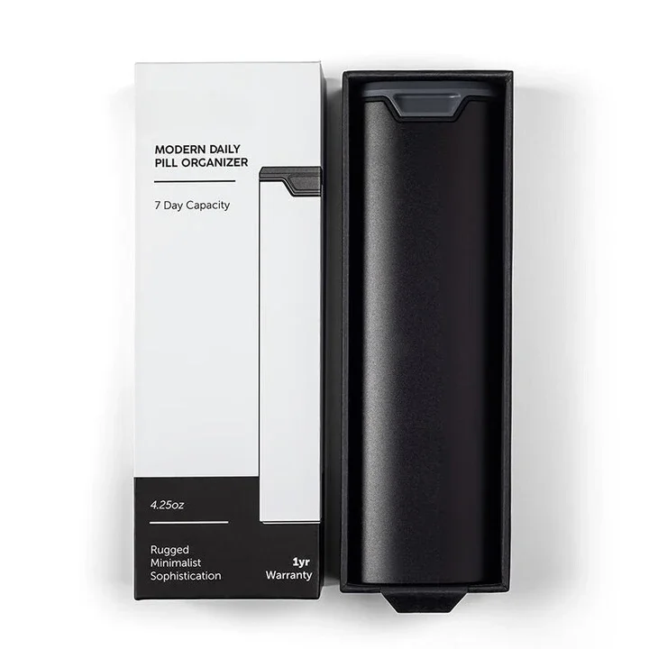 Seven days a week medicine box portable portable sealed Internet celebrity moisture-proof high-end medicine box small mini