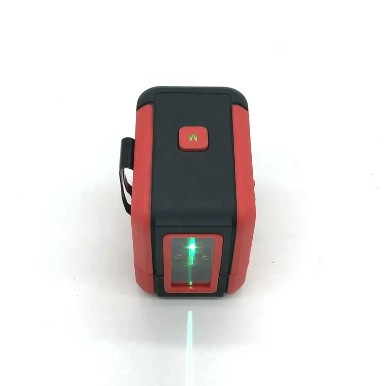 Mini 2-Lines Cross Green Laser Level Meter for DIY Tiling Stone Gres Tools