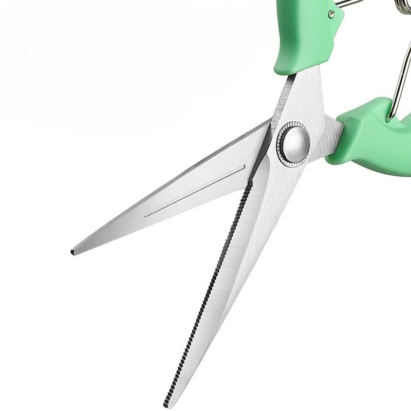 1 Set Gunting Taman Gunting Pemangkas Bypass Tajam Cabang Tebal Pohon Batang Bunga Gunting Manual untuk Berkebun