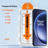 2PC Tempered Glass For Oneplus 15 13R 13T 13S 1+15 Dust-free Installation Film Screen Protector for ONEPLUS 15 5g