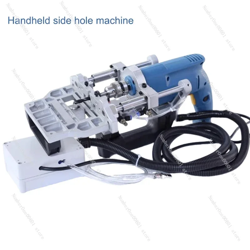 Portable 3 in 1 Panel Furniture Pneumatic Side Hole Drill Punch Machine Pneumatic Side Hole Drill Punch Machine equipment