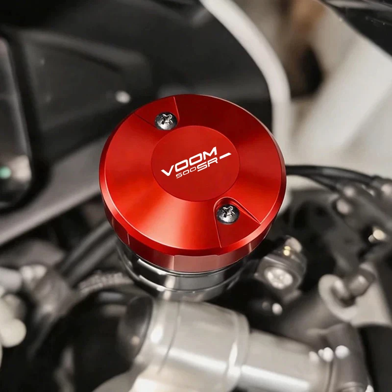 For CFMOTO SR 500SR-VOOM 500 VOOM SR500 Motorcycle CNC Accessories Front Brake Fluid Reservoir Oil Cup Cap Master Cylinder Cover