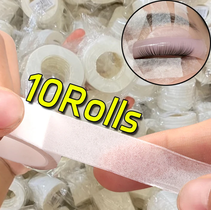 Professionele Wimpers Tape Pe/Niet-Geweven Ademende Wimpers Verlengtape Onder Oogvlekken Enten Nep Wimper Zelfklevend Gereedschap