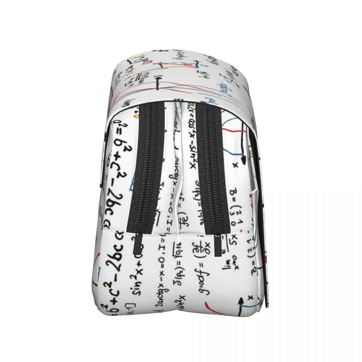 Mathematics Formulas Numbers Pencil Case Pen Holder Hard Shell Leather Large Storage Pen Box Pencil Bag for Kids School
