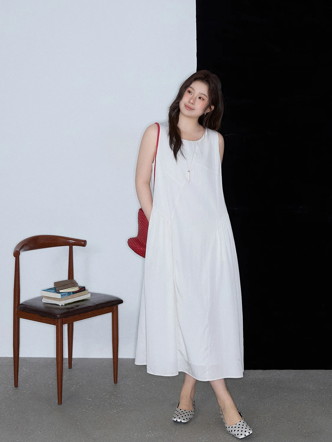 

Женское платье больших размеров без рукавов, красивое летнее платье нового поступления, прямого кроя, свободного покроя, с круглым вырезом, в праздничном стиле, модное платье