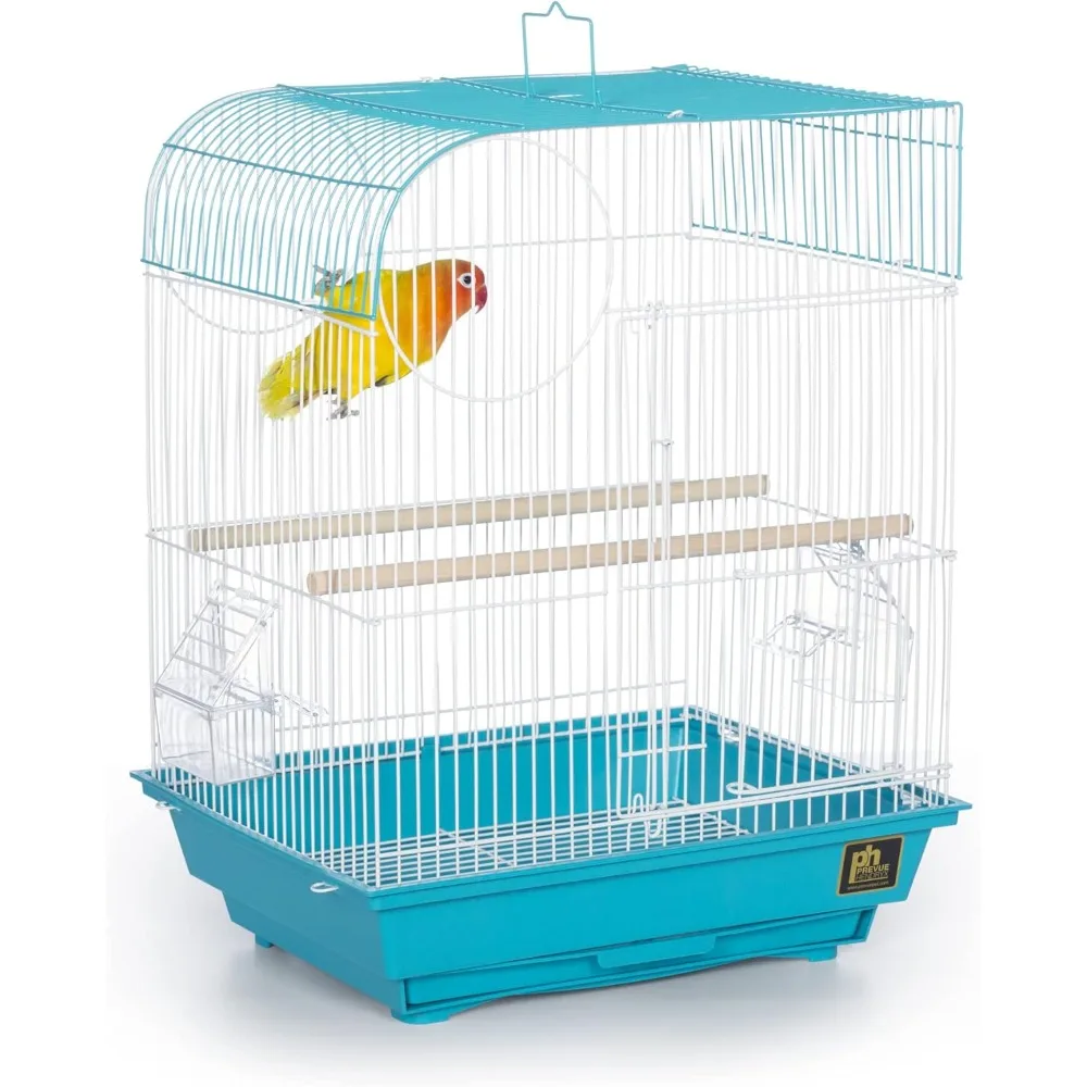 Prevue Pet Products South Beach Flat Top Bird Cage, Teal (SP50061)