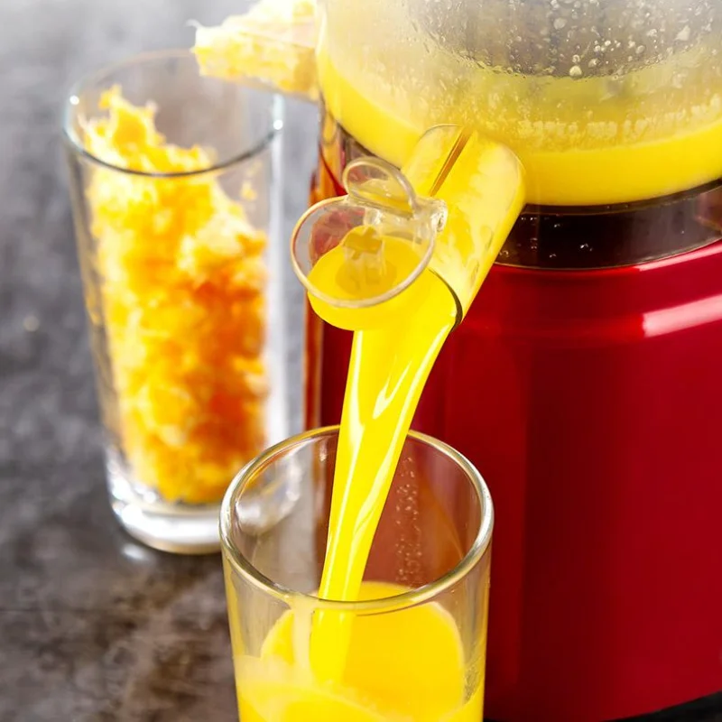 Y526-2 Bocca grande Pressa a freddo Spremiagrumi commerciali Spremiagrumi elettrico per uso domestico Estrattore di canna da zucchero Spremiagrumi lento multifunzionale