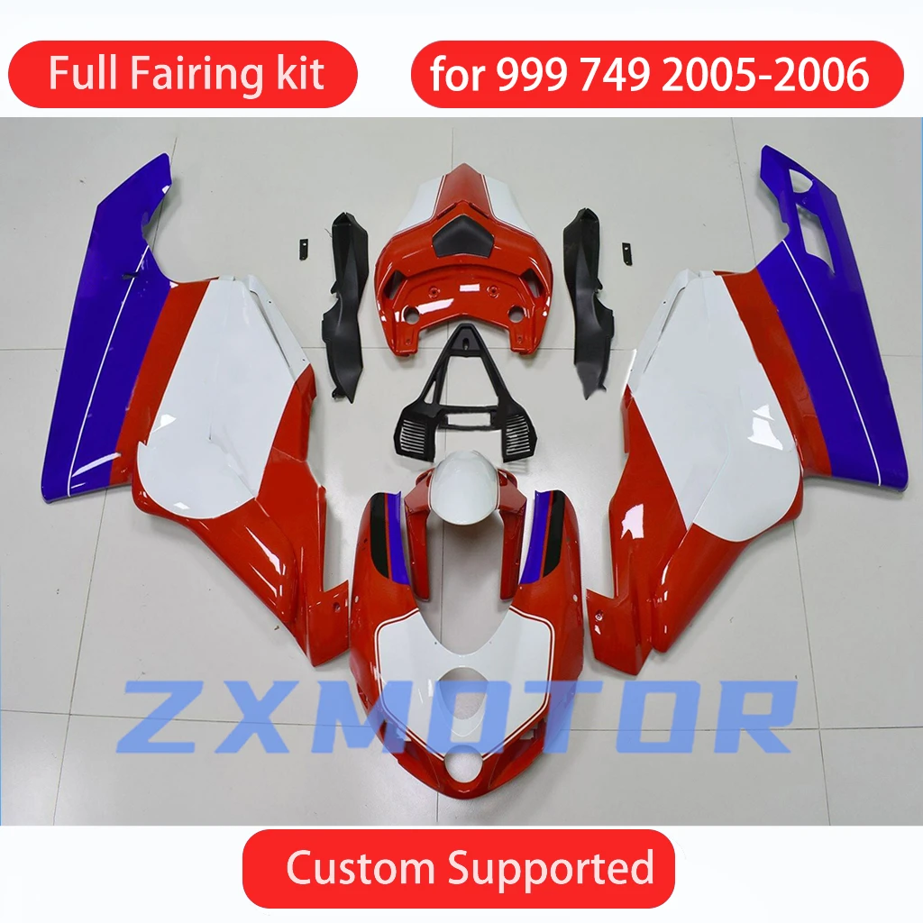 Trail Bike Fairing Kit 999 2005 2006 Free Custom Motorcycle Fairings Aftermarket Bodywork for DUCATI 749 05 06