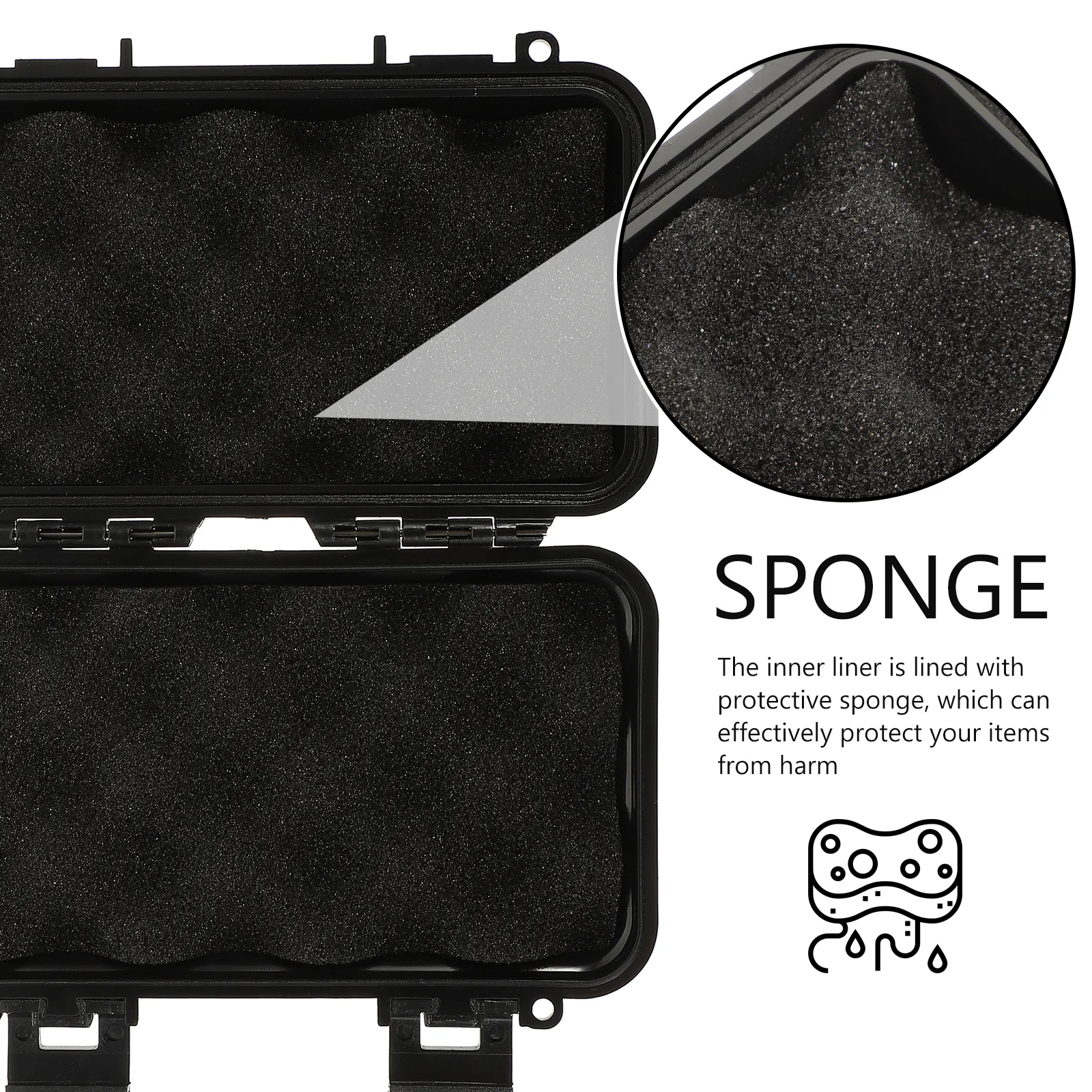 

Waterproof Box Shockproof Wear-Resistant Compact Outdoor Storage Box For Camping Adventure Gear