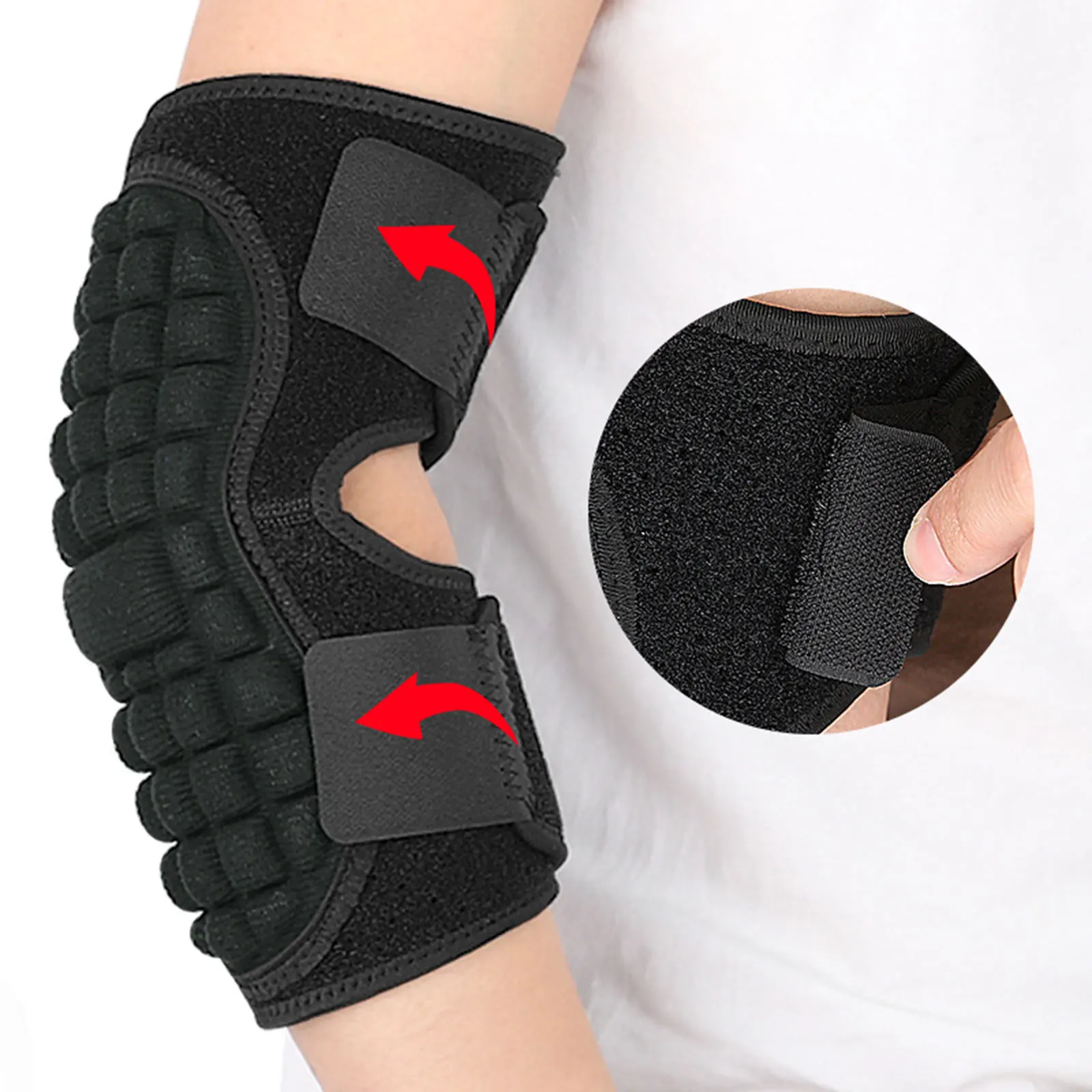 Elastic Elbow Support Arm Sport Safety Support Elbow Protection Elbow Protection Pad for Skating Baseball Bike Sport