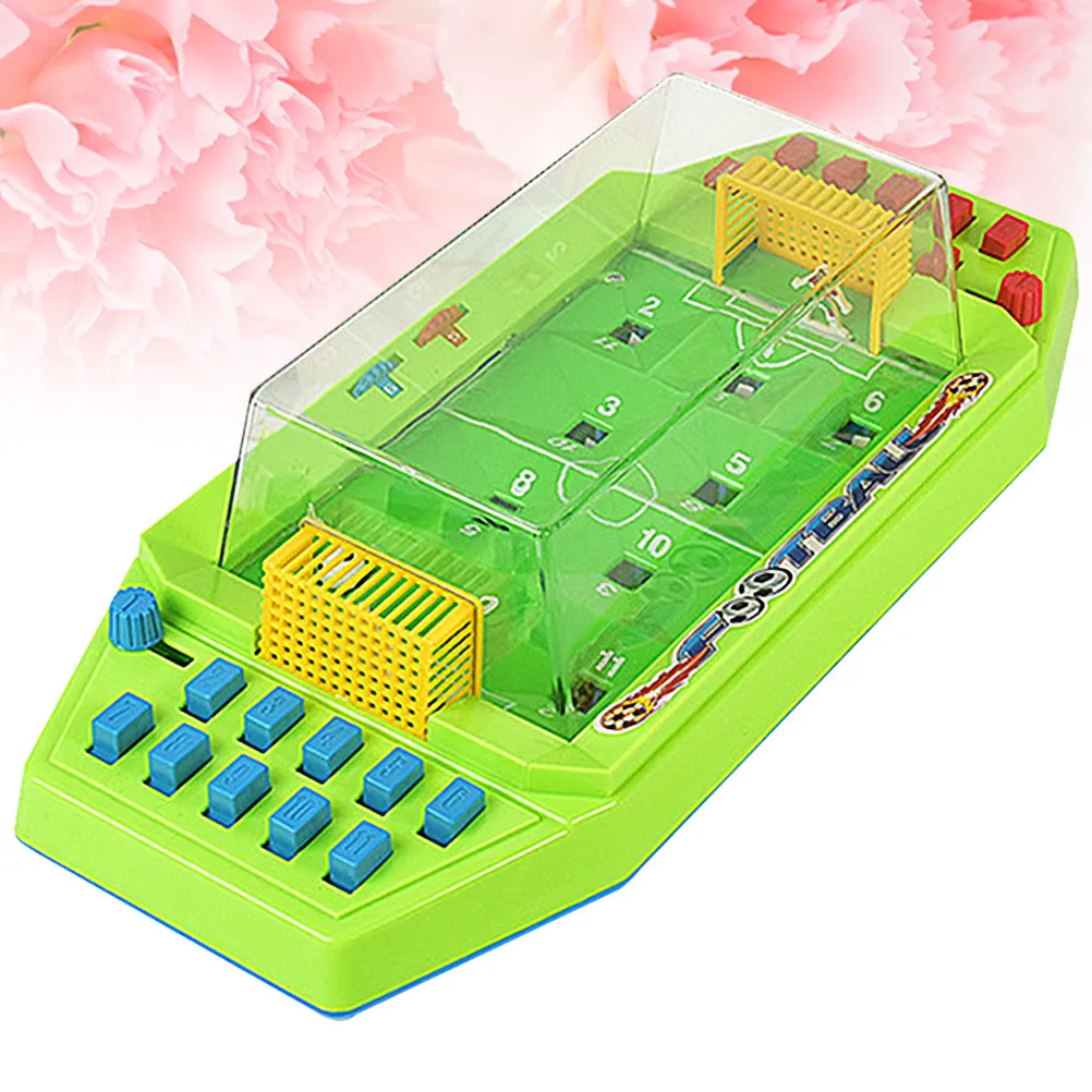 

1Pcs Mini Tabletop Soccer Game Football Field Educational Desktop Football Bright Colors Develop Coordination