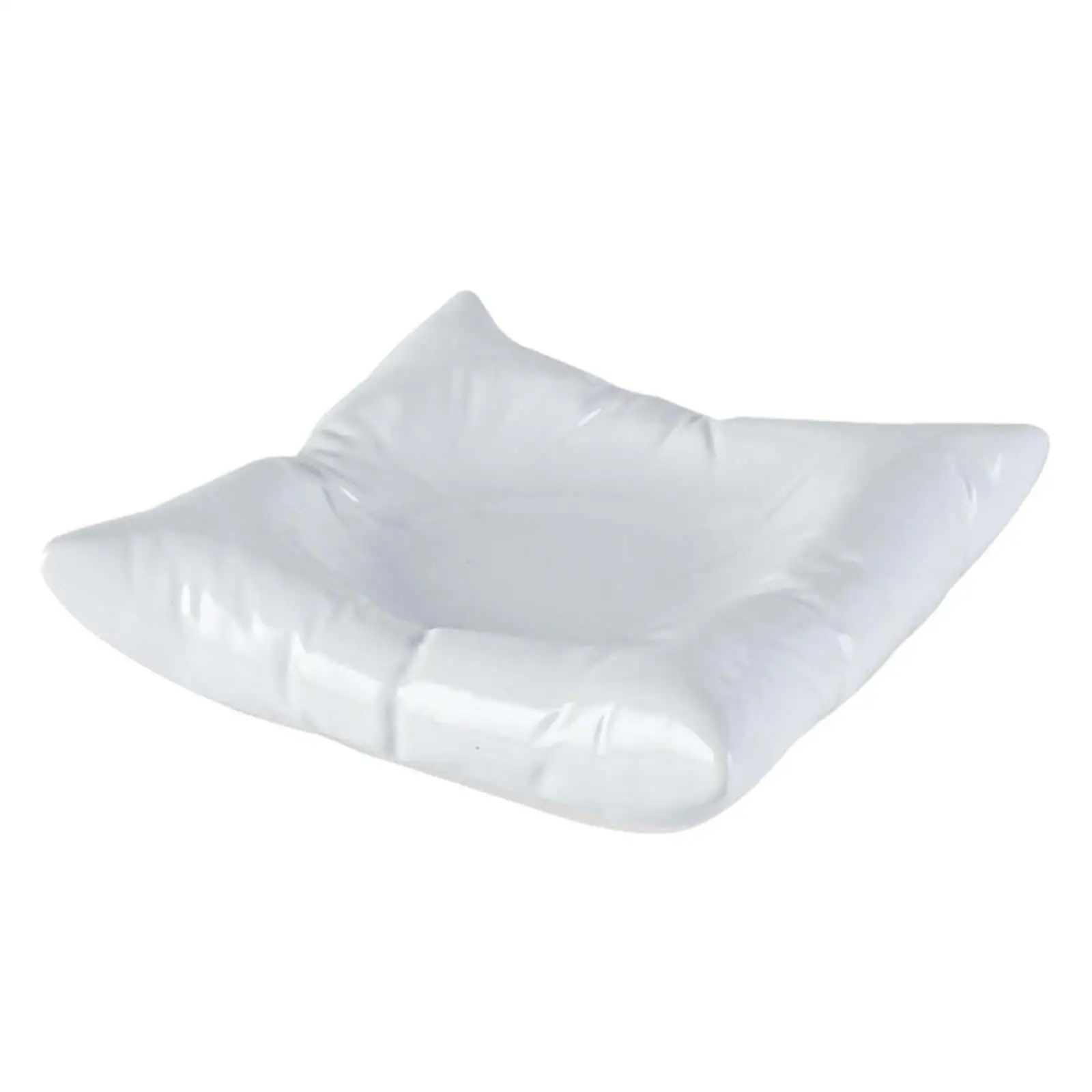 Dessert Cake Serving Tray Round Barbecue Food Container Pillow Shape Wedding Decor Plate Fruit Tray for Bathroom Vanity Durable