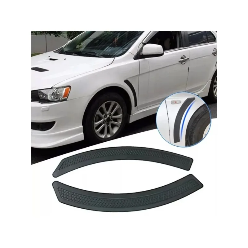 

2/4 шт. защитные накладки на бампер, универсальные наклейки на колесные арки автомобиля, защита от царапин и сколов, клейкие полосы