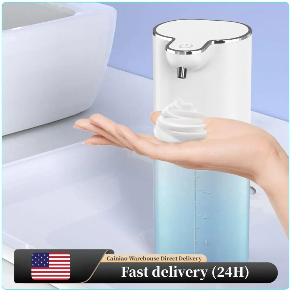 

Автоматический дозатор мыла 400 мл с USB-зарядкой, бесконтактный, с инфракрасным датчиком, 4 уровня регулировки, для дома и офиса