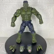 21cm Avengers Hulk joint movable Anime Action Figure PVC toys Collection figures for friends gifts