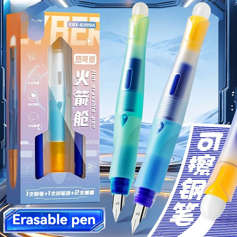 

1 Gel Pen Hot Eraser Beginner Replaceable Ink Bag Sports Pen School Calligraphy Neutral en