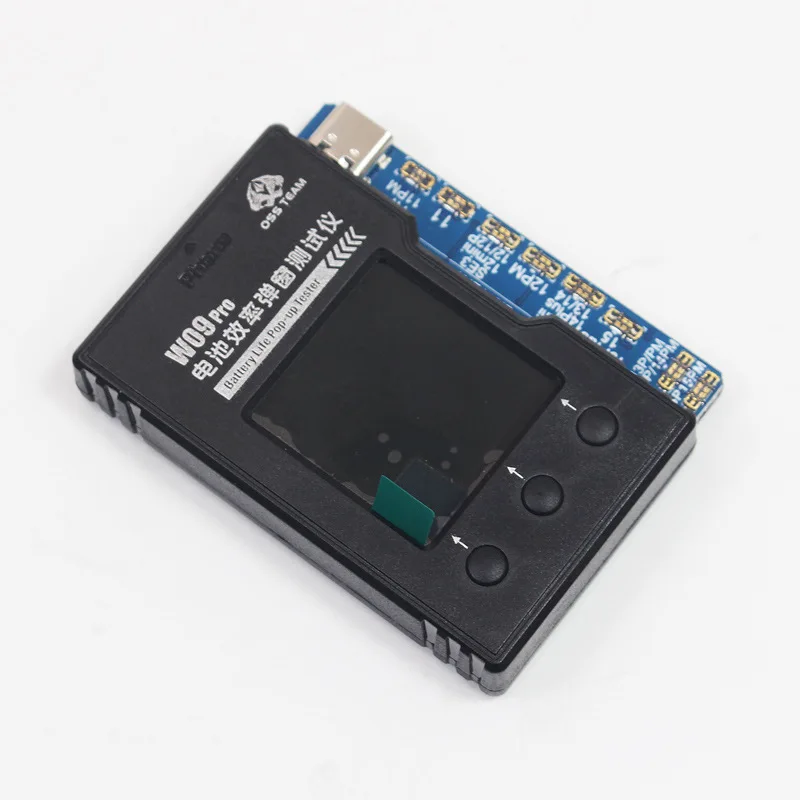 OSS W09 Pro V3 Battery Life Pop-up Tester for IPhone11-15PM Detection Modify Battery Efficiency 100% Cycle Health Data Tool