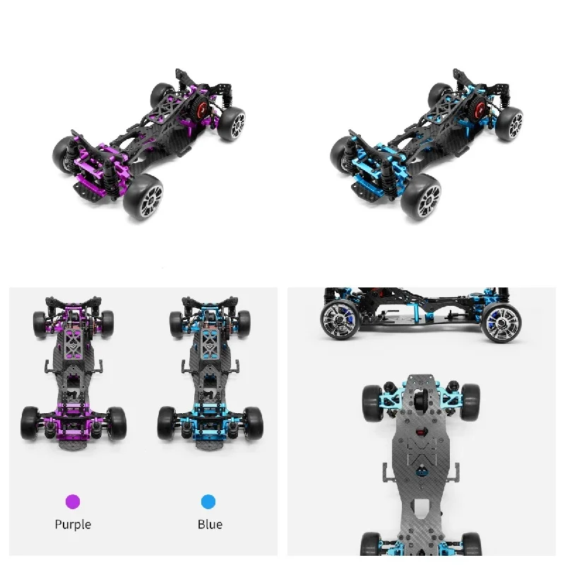 

1/10 масштаб D5MR M-Chassis дрифт автомобиля среднего двигателя RC шасси, дрифт-версия