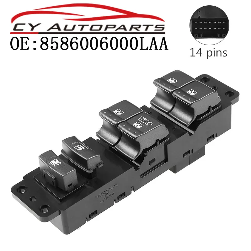 

New Front Left Power Window Switch For Ssangyong Korando 1996-2000 8586006000LAA