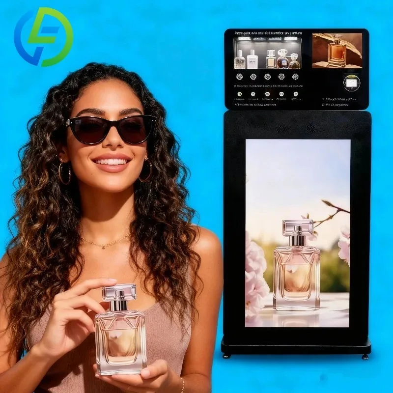 Customized Small Perfume Vending Machine SDK Touchscreen Display Cloud-Based Management Multiple Payment Options for Foreign