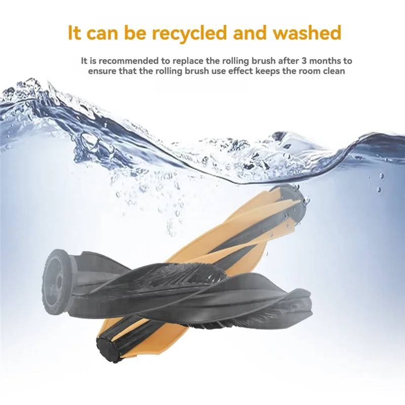 Able-peças de reposição fordreame s50 pro/s50 ultra/mova p60 peças aspirador pó principal escova lateral filtros sacos vácuo mop almofadas