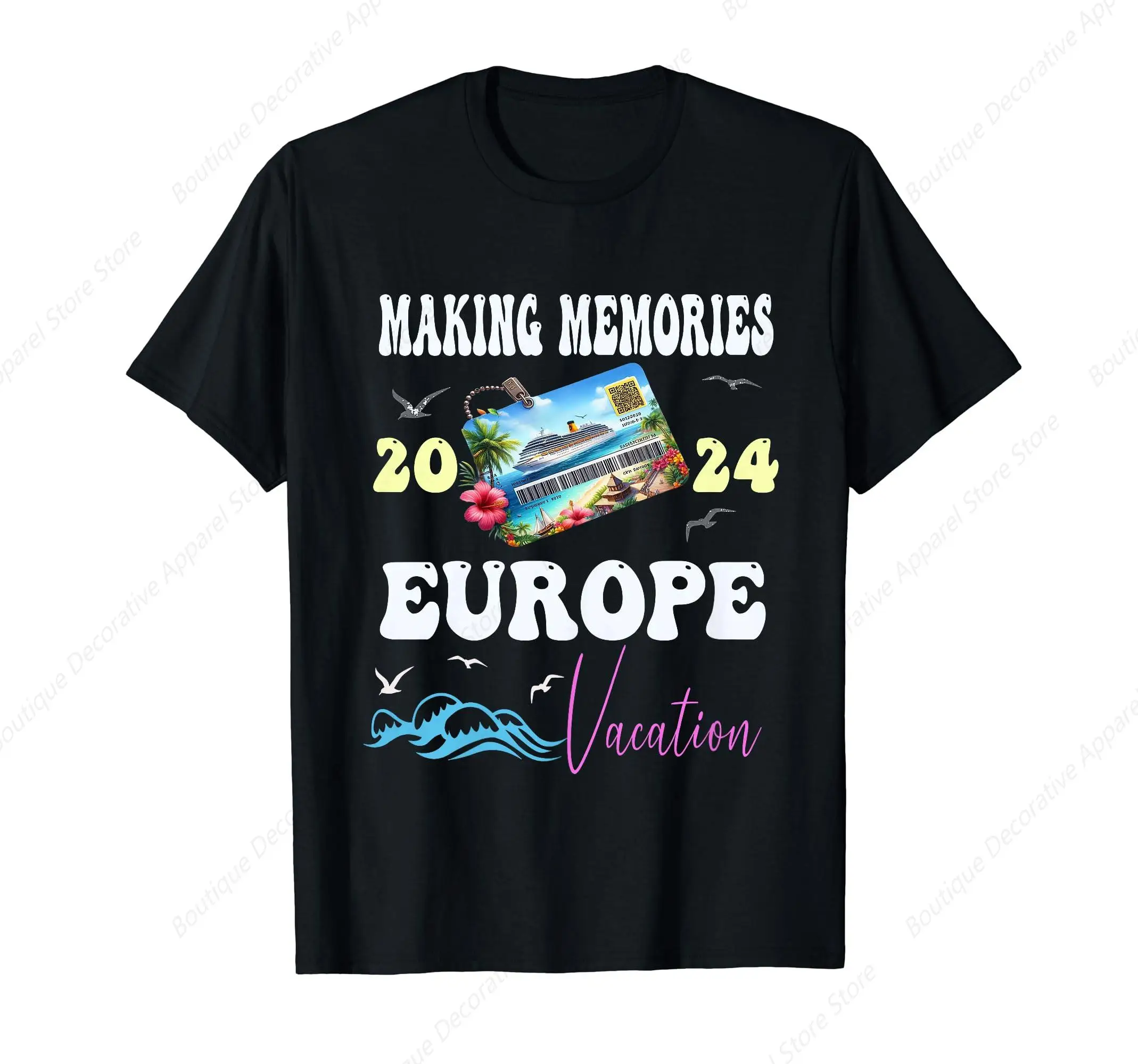 

Making Memories 2024 Europe Family Vacation Reunion Trip T-Shirt