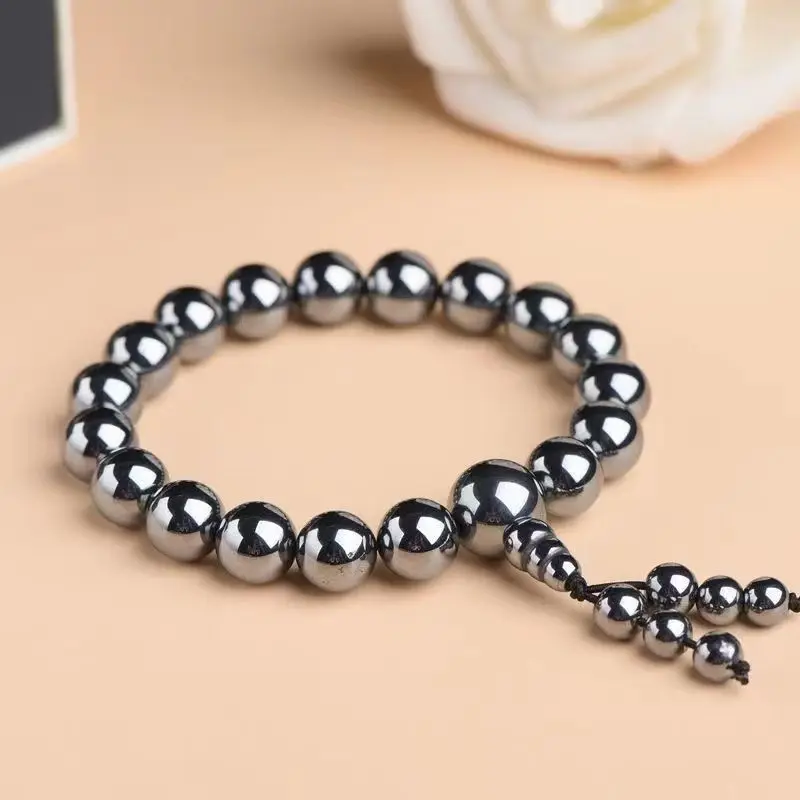 

Natural Terahertz Bracelet Men's and Women's Bracelet Jewelry