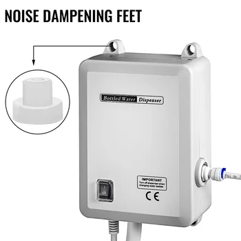 SucceBuy Water Bottle Dispenser Pump System Filter Softener Single/Double Pipe Reverse Osmosis Equipment for Ice Maker 4
