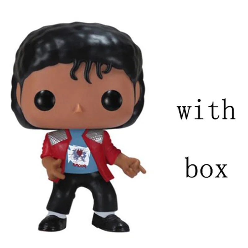 Michael Jackson Cute Vinyl 10cm Figure Model Toys Gifts Figures Statue Model Doll Collection Ornament Room Decoration Toys Gifts