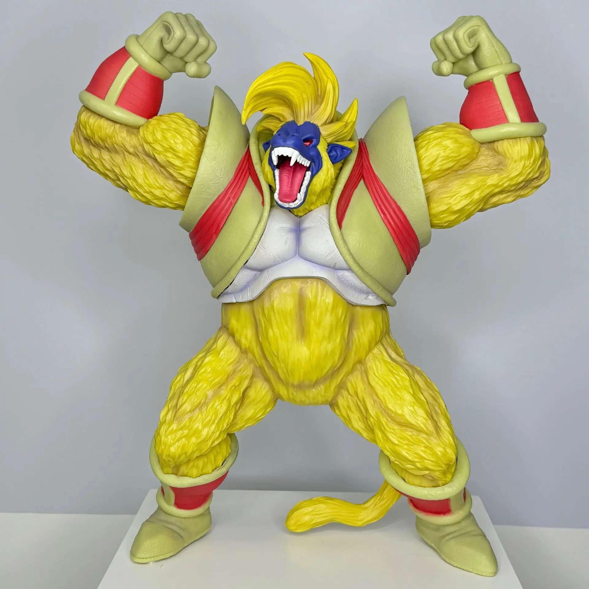 

40cm Anime Dragon Ball GT Golden Giant Ape Baby Vegeta Statue model.GK handmade model Toys Collectible Decoration Desktop Gifts